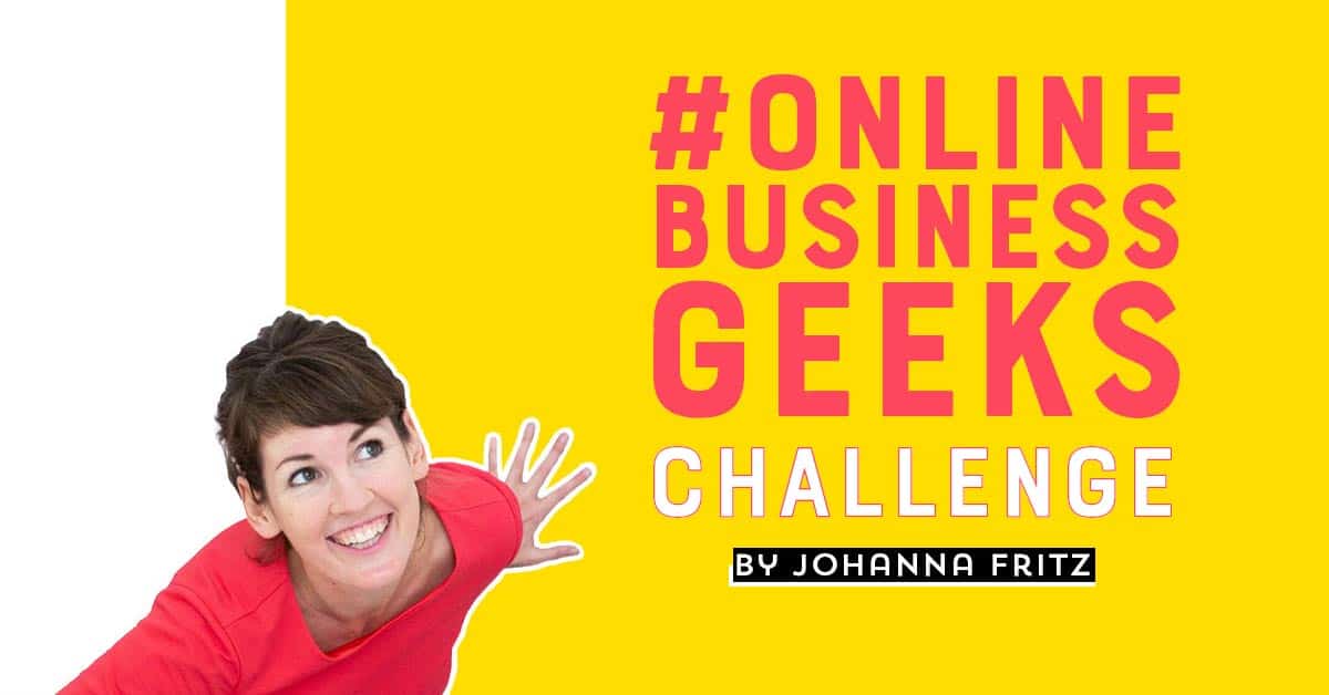OnlineBusinessGeeks Challenge: 365 Tage