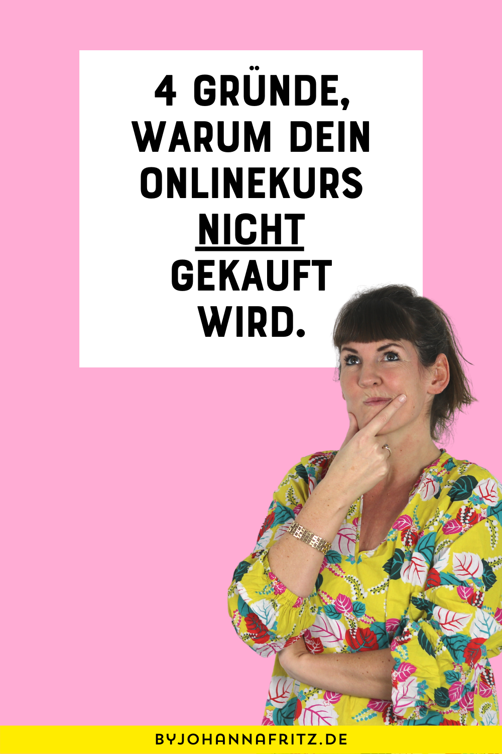 Warum keiner deinen Onlinekurs bucht 4 Gründe by Johanna Fritz